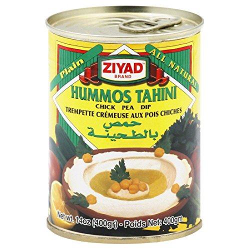 Ziyad Hummos Tahini Chick Pea Dip, 14 Ounce - 6 per case.