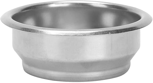 Miniatura 9 de Filtros de café de acero inoxidable, 2.283 in de doble capa no presurizada cesta de filtro de repuesto para máquina de café expreso portafiltro