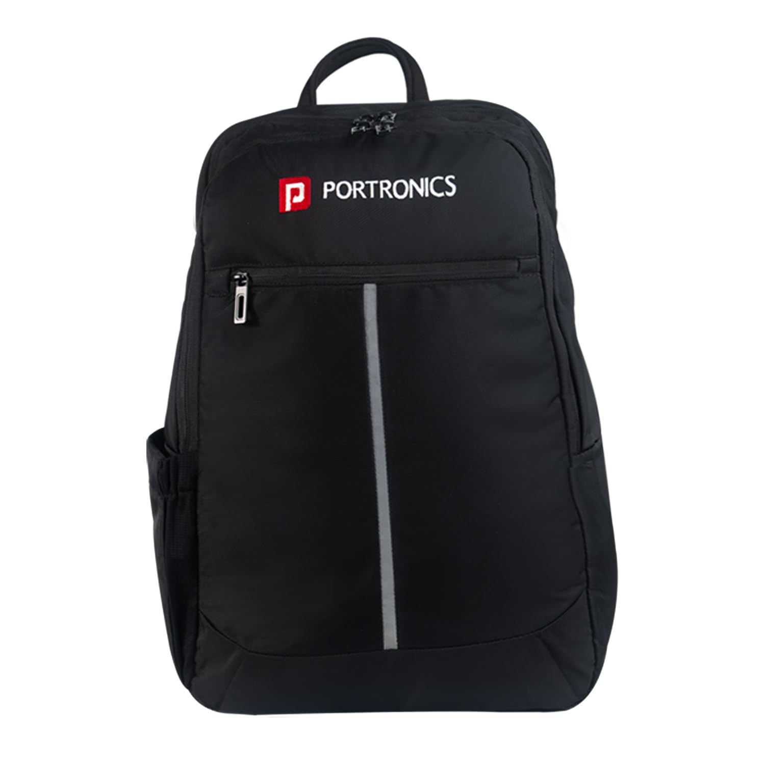 Portronics Byte Laptop Backpack Bag with 15.6 Inch Laptop Sleeve, Bottle Pocket, 27 Litres, Water Resistant Fabric, Front Pocket for Office School College Casual Men Women Boys Girls (Black) (B0CZP5D12G) Amazon Price History, Amazon Price Tracker