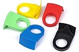 1 Pcs Random Colors Beer Snap Plastic Drinking Clips Bottle Buckle Application: Bar Mini Beer Bottle Holder Clips Wine Cocktail Goblet Glass Cup Edge Snap for Home Birthday Wedding Party