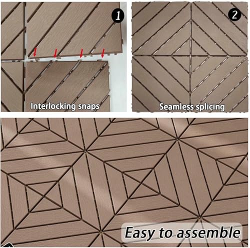 Tapis plancher extérieur plastique pour rénover un balcon rapidement - 5