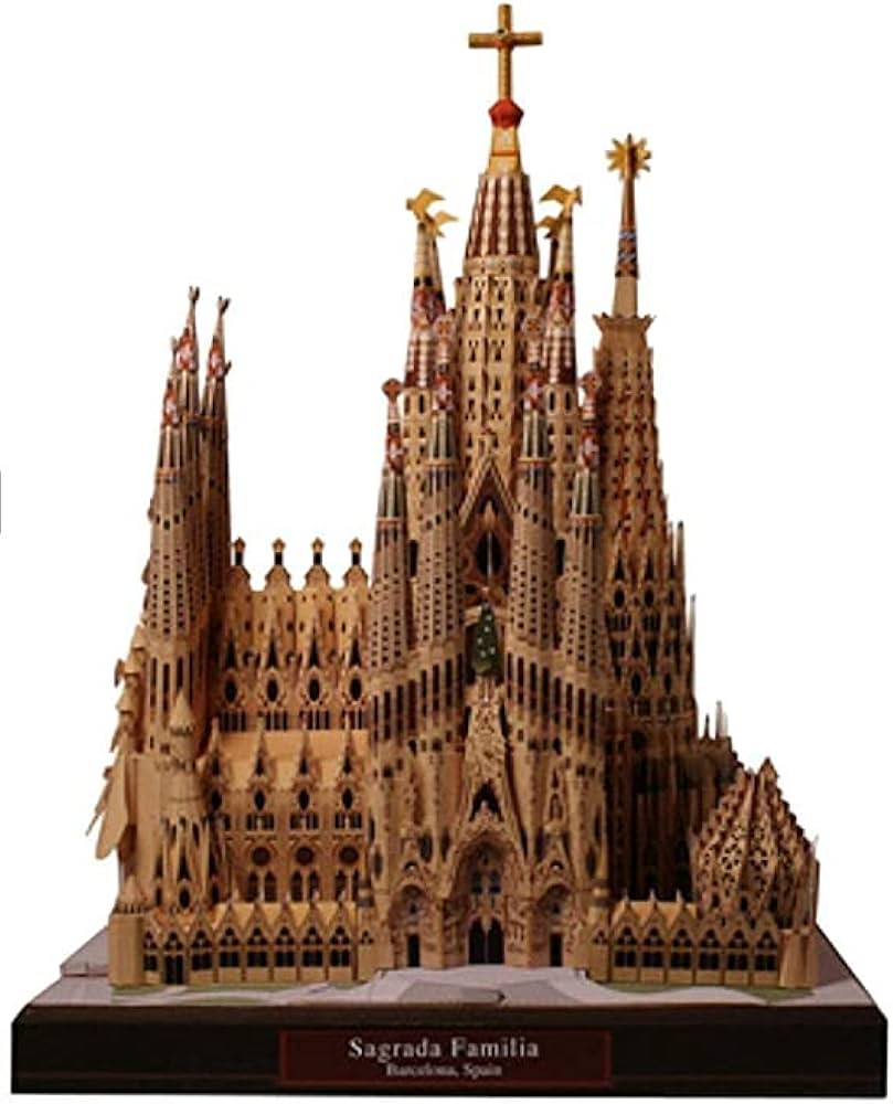 Amazon.co.jp: サグラダファミリア ペーパークラフト スペイン
