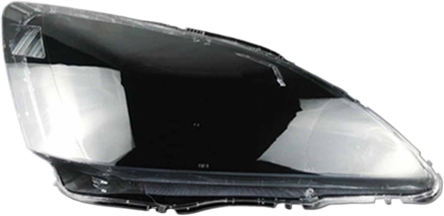 Compatible for Honda for Accord 2003~2007 Transparent Headlight Cover Headlamp Shell Clear Lens Plexiglass Replace Original Lampshade(Left) (Right)