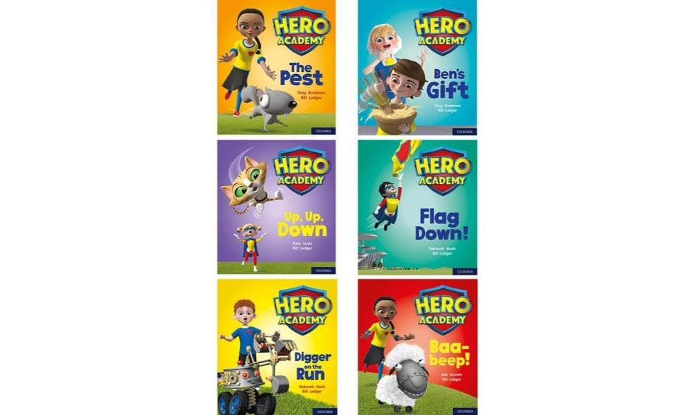 Hero Academy: Oxford Level 4, Light Blue Book Band: Mixed pack