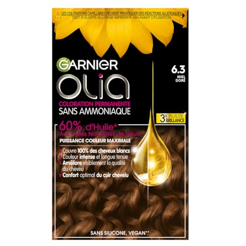Garnier Coloration Permanente - Sans Ammoniaque - Aux Huiles...
