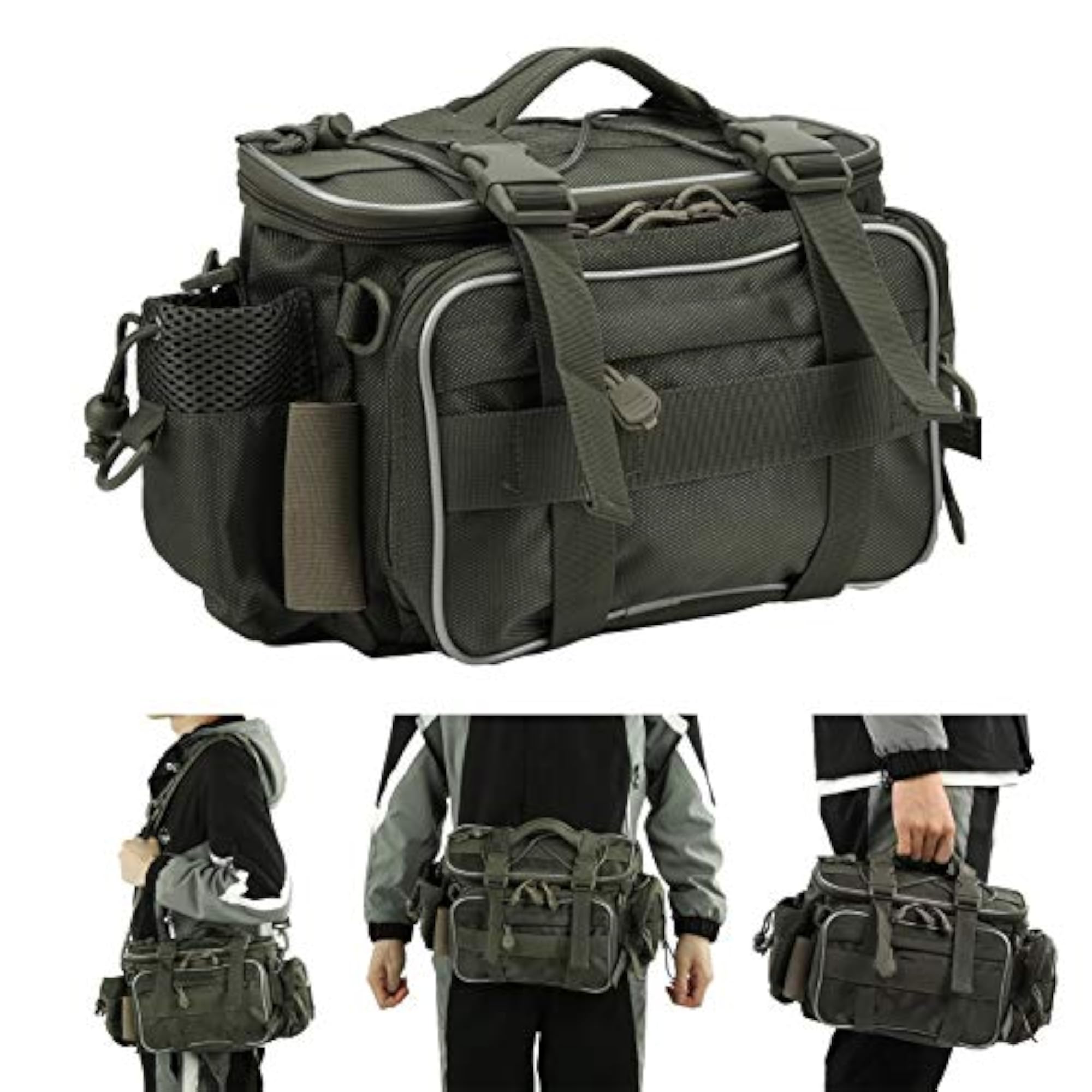Durable Fishing Handbag with Multiple Compartments