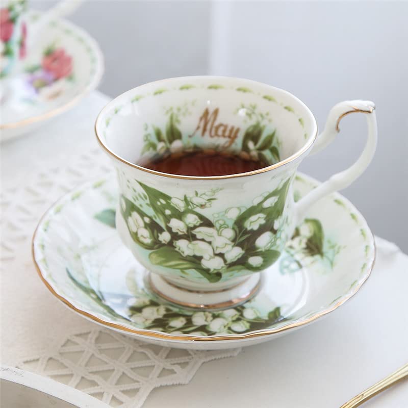 Tasses à café en céramique isolante chrysanthème contre le refroidissement du thé