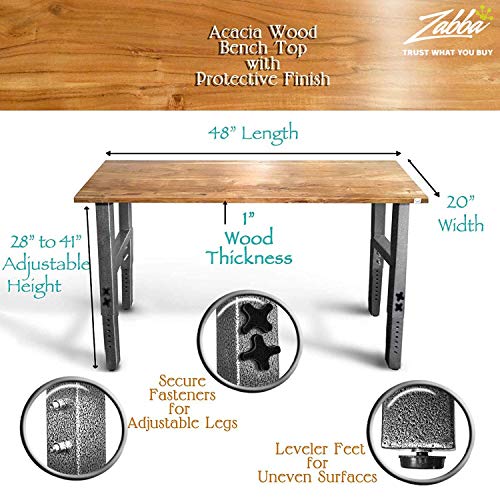 Mobile Garage Workbench w/Casters | 48