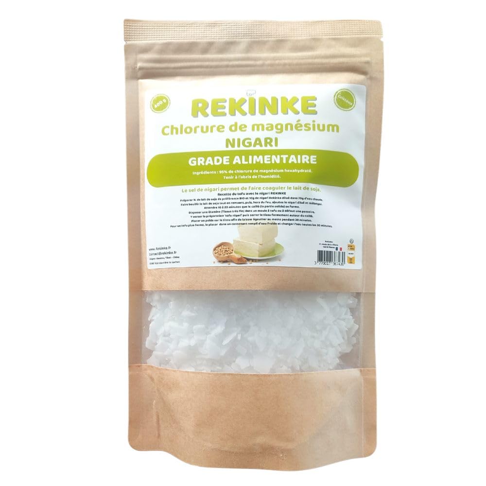 Nigari Chlorek magnezu klasy spożywczej 400g REKINKE