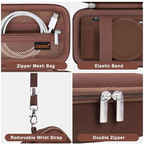 Funda rígida para cámara Sony ZV-1 color marrón miniatura 5