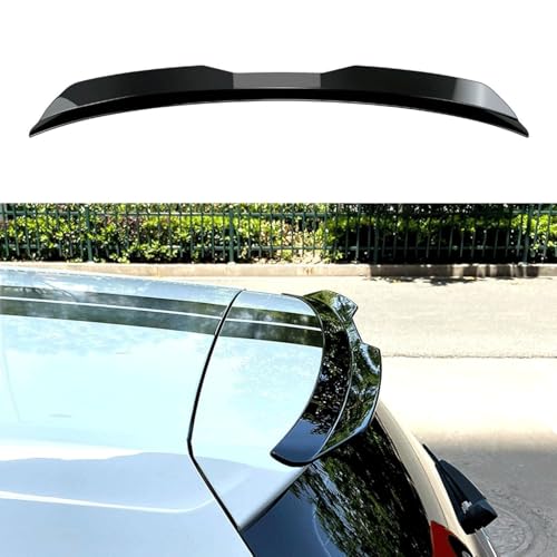 Car Rear Spoiler for Hyundai i20 2009-2019 2020 2021 2022 2023 2024 2025, Rear Trunk Boot Lip Spoiler Rear Wing Body Kits, Car Decoration Accessories,Gloss Black
