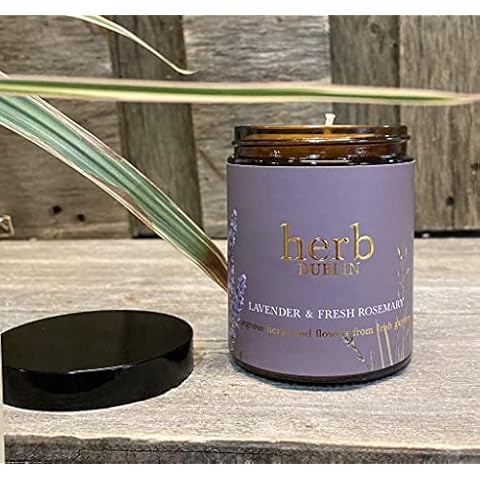 Herb Dublin Jar Candle - Lavender & Rosemary Cover