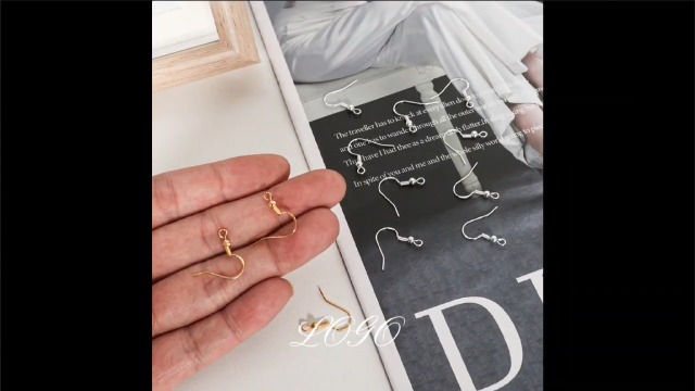 200 Ganci Per Orecchini Fai Da Te In Acciaio 925 | Set Con 100 Monachelle Oro E 100 Argento + 100 Tappi Trasparenti | Ipoallergenici Per Bigiotteria