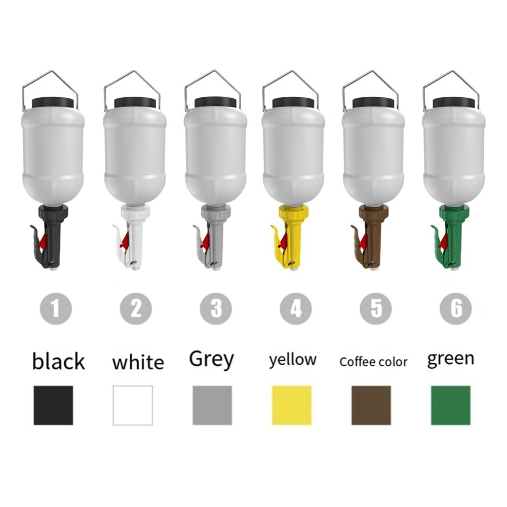 Distributore di Salse Sospeso da 5,5 L, Dispenser per Condimenti per Senape, Insalata, Ketchup, Maionese, Verde