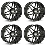  4x Schmidt Felgen Gambit 10.5Jx24 ET25 6x139,7 SatinBlack Hornpoliert kompatibel mit Dodge RAM MKV