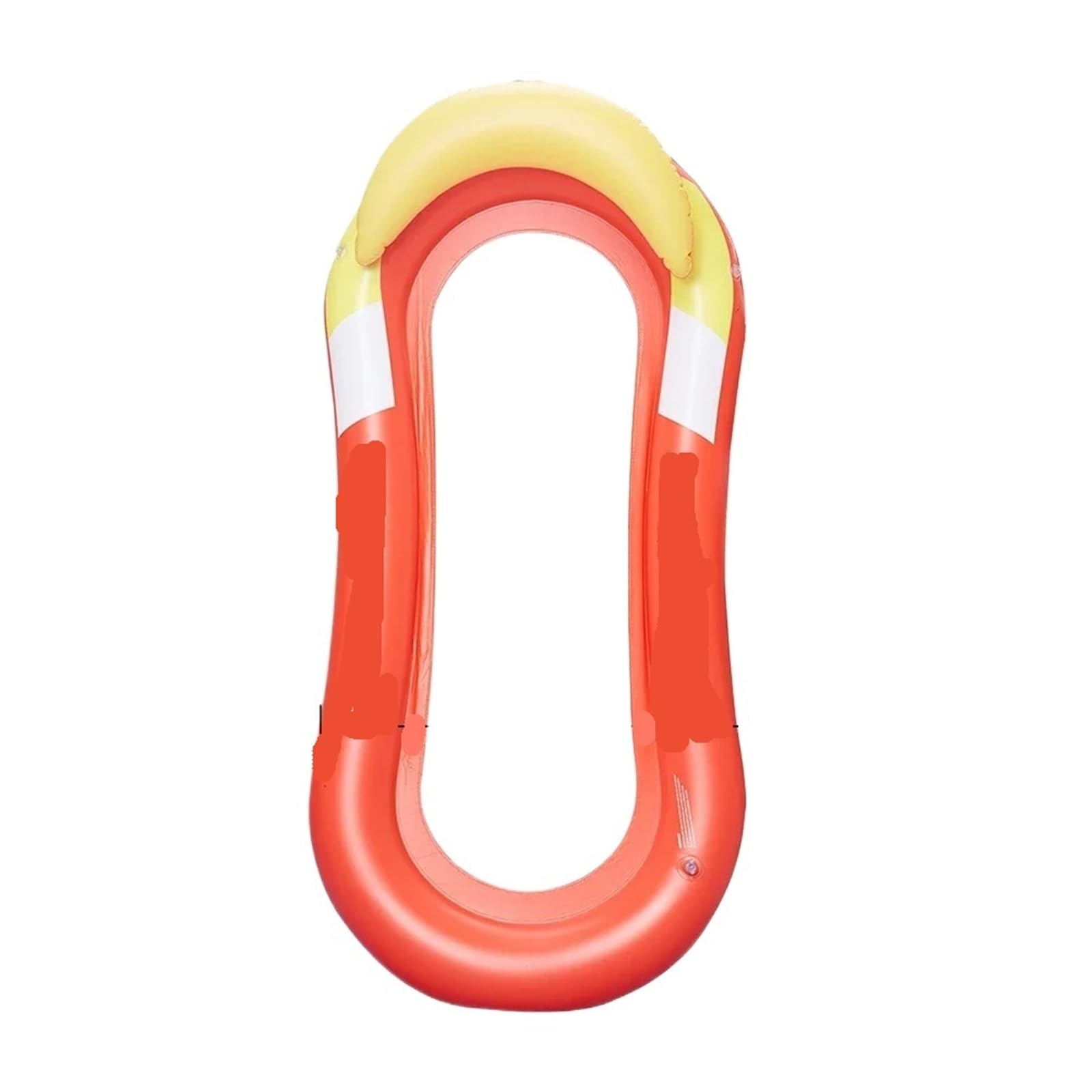 Hamac gonflable flottant pour piscine, plage, coussin de couchage en maille