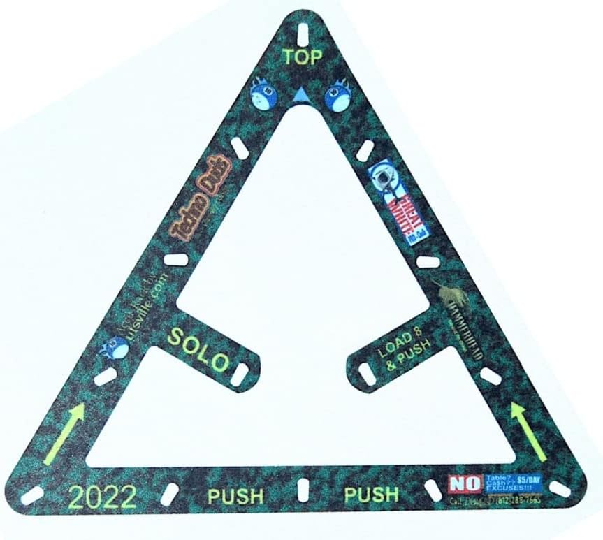 Accu-Rack Outsville Billiards Template Set (Solo, Diamond 9 & Pro 10) - Green Camouflage image 3