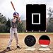 Doublehorse Baseball Batting Cage Backstop Padding Mat 4x6FT Vinyl Backstop for Softball Training Portable Baseball Pitching Target Backstop Softball Sports Field Padded Backstop
