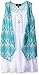Amy Byer Big Girls' Solid Gauze Dress with Missoni Vest