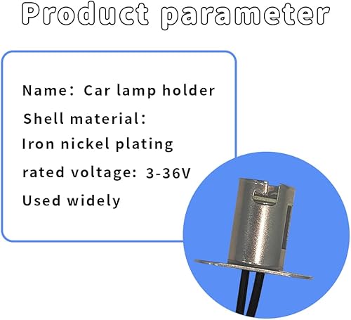 Miniatura 5 de Lecctso BAY15D 1157 - Enchufe de bombilla LED BAY15D 1157, adaptador de enchufe de lámpara de luz LED con conector de cable, accesorios eléctricos