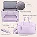 Bentgo Insulated Lunch Bag – Extra-Large Capacity Adult Lunch Bag with Shoulder Strap and External Storage Compartment, Durable, Lightweight, Ideal for Work, School, & Meals On the Go (Lavender)