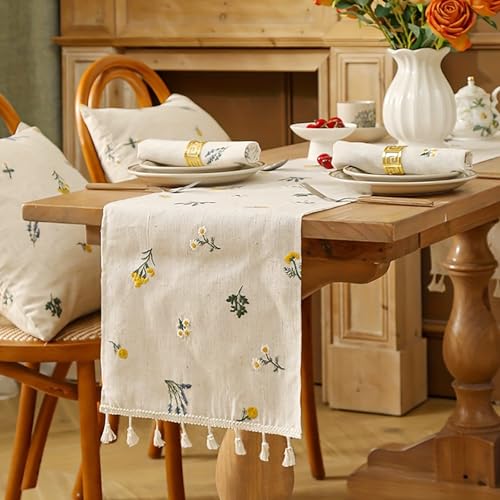 Embroidered Table Runner