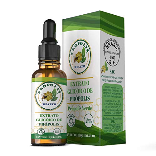 Extrato de Própolis Verde 30ml KIT-2 | Sem Álcool | Concentrado 300mg/1ml | Propolis Health | Propri