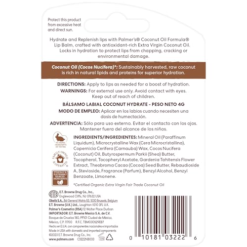 Image of Palmer's Coconut Oil Formula Spf 15 Lip Balm, 4 g