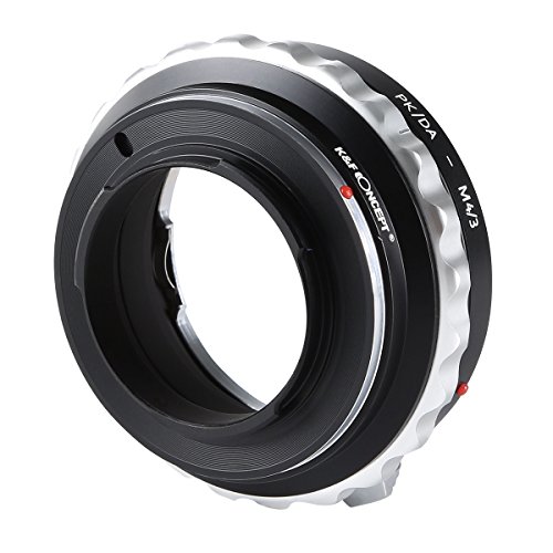 Adaptador de Montura Manual K&F Concept Compatible con Lentes Pentax PK DA para Cámaras Micro Cuatro Tercios M4/3 MFT miniatura 5