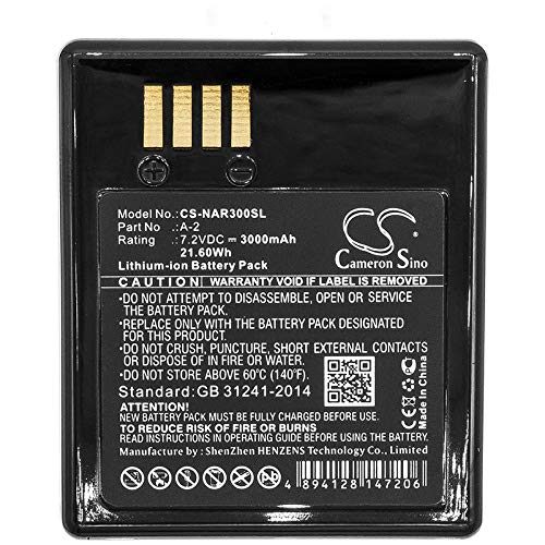 7.2V 3000mAh A-2 Battery Replacement is Compatible with Go VMA4410 VML4030