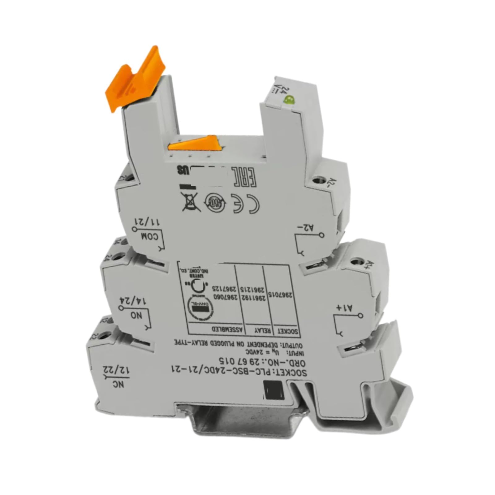 JHSLJCQS Relay PLC-BSC-24DC/21-21 2967015, Relay Module
