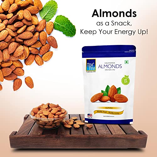 Image of Tim Tim Daily Needs Dry Fruits Combo Pack - Almonds, Cashews, Raisins (200g each) and California Walnuts 250g, 850g Pack