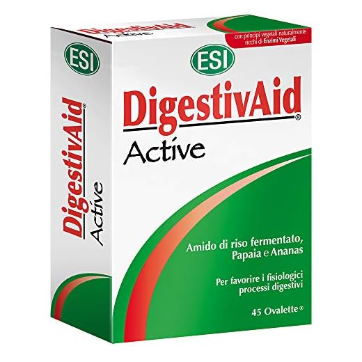 ESI DigestivAid Active Complemento Alimenticio - 45 Tabletas
