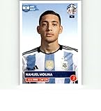 2024 Panini CONMEBOL Copa America Sticker #ARG10 Nahuel Molina Argentina Official Mini Thin Sticker Futbol Soccer Trading Card