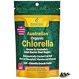 Organic Chlorella Mini Tablets, Australian | Advanced BioDynamic Cracked Cell Wall | Chlorophyll-Rich, Vitamins, Minerals, CGF | Vegan Mini Tablet (300, Mixed Berries Flavor)