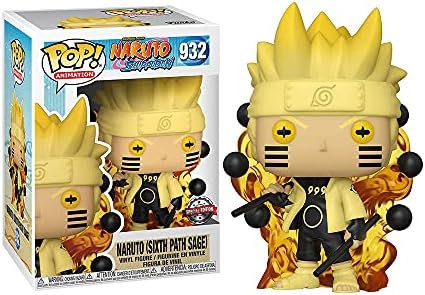 Funko Naruto - Figurine Pop! Specialty Series Naruto Six Path Sage (Glow) 9 cm Multicolore | Pop Naruto