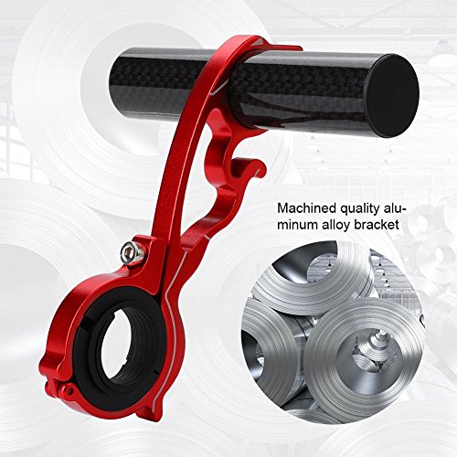 Cadre D'extension De Guidon De Vélo, Double Support De Guidon De Vélo Multifonction Pour Lampe De Poche, Support De Téléphone, Compteur De Vitesse (bleu