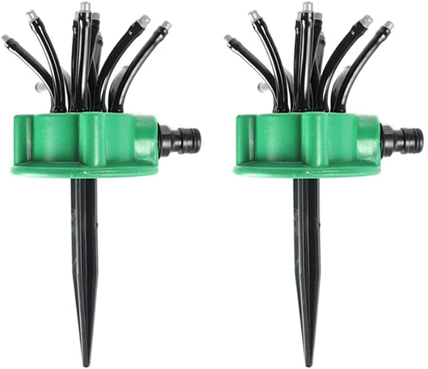 Irrigation Noodle Flexible 360 Degree Water Sprinkler Spray Nozzle Lawn Garden Irrigation Sprinkler Irrigation Spray(1PCS)