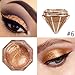 Produktbild Allbesta Diamond Glitter Lidschatten Make-up Metallic Pearls Shimmer Pigment Gold Silver White Purple Powder