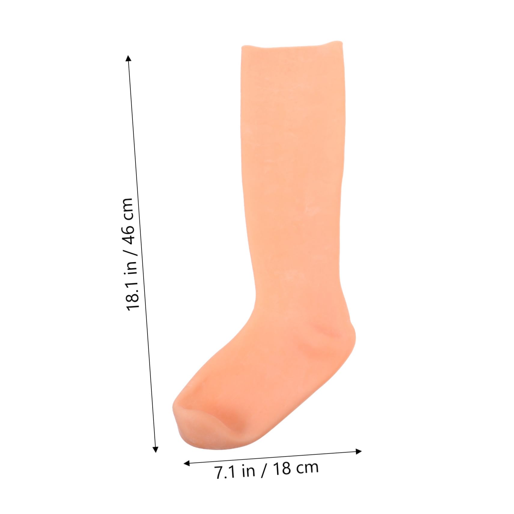 Homoyoyo Feuchtigkeitsspendende Sebs Langsocken für Fußpflege Weiche Elastische Hautpflegende Feuchtigkeitssocken für Trockene Füße und Rissige Fersen Wiederverwendbar Unisex