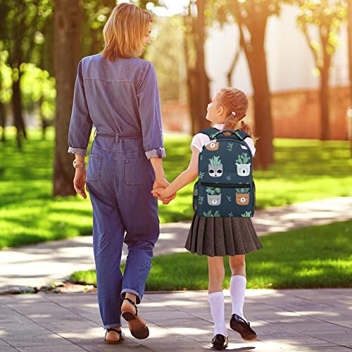 Mochila para portátil cactus ligera que alivia la espalda de estudiantes y profesionales 5