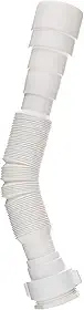 Atlas - Sifão Tubo Extensivo de 720mm em Plástico (PP) e Bucha em PVC para Válvula de 7/8", Cor Branca
