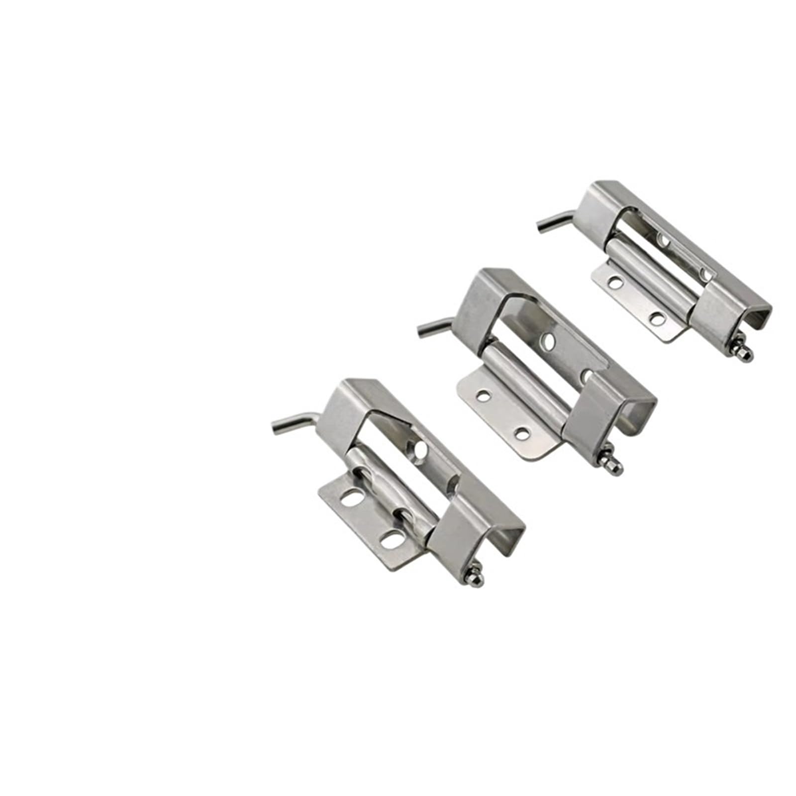 Ehfqpjybbo Stainless Steel-1 Detachable And Weldable Hinges Made Of 304 Stainless Steel Are Machinery Equipment Cabinets 1Pcs(Stainless Steel-1)