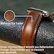 Lederbänder Kompatibel mit Apple Watch 38mm 40mm 41mm 42mm 44mm 45mm 49mm,Wachsöl Lederband für Männer Ultra Serie 9 8 7 6 5 4 3 2 1