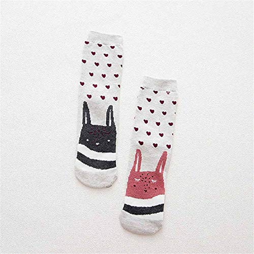 Chaussettes femmes anti pieds froids hiver modèle cartoon pelucheux et amusant