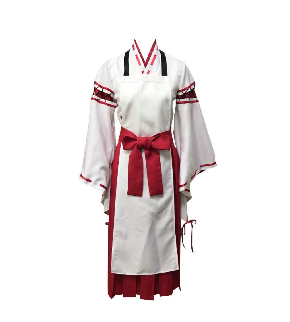 starfun Sewayaki Kitsune no Senko-san Dress Cosplay Costume Full Set Suit with Apron