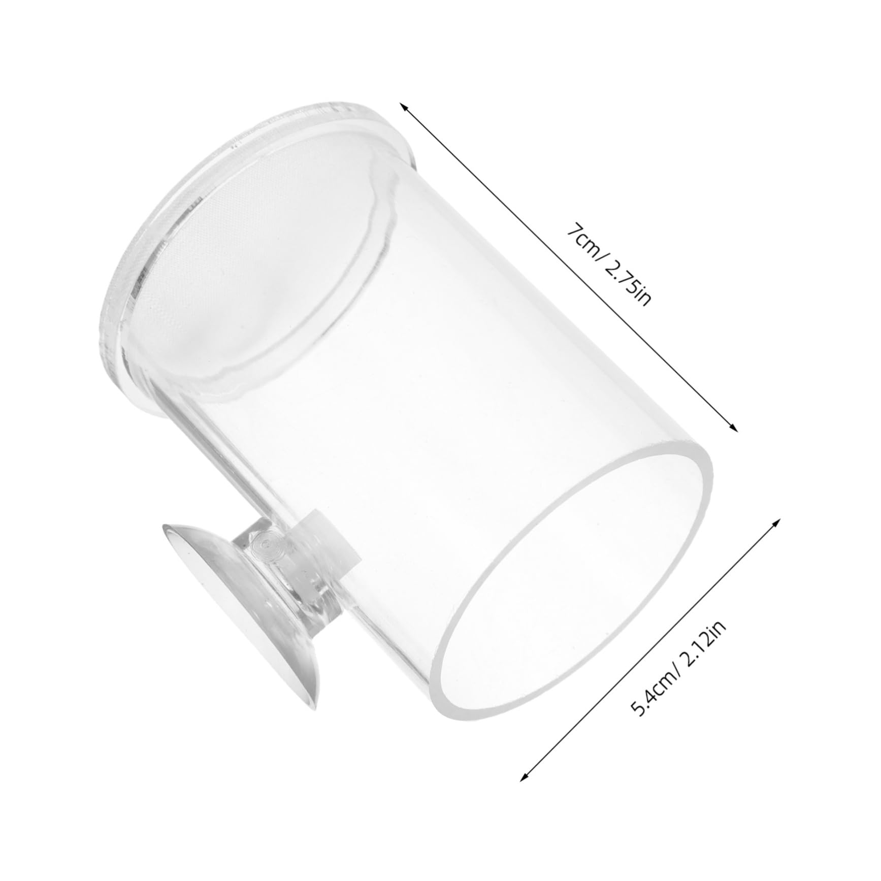 GRIRIW Fish Tank Feeder Shrimp Tank Accessories Feeding Ring Supplies Fish Food Holder Shrimp Feeder Feeding Plate Aquarium Food Dish Aquarium Supplies Transparent Acrylic