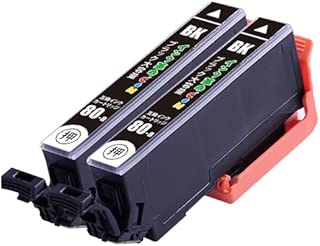 IC6CL80L (ブラック 2本) エプソン[EPSON]用互換インク プリンターインクカートリッジ 【インク革命製】