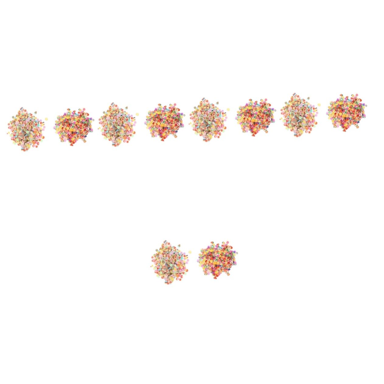 5 Set Ciondoli Per Unghie Frutta E Torta Decorazioni Per Nail Art Polimerica Accessori Creativi Misto Per Unghie E Gioielli 4000 Pezzi*5