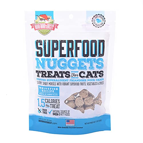SuperFood Nuggets Treats for Cats - Whitefish Recipe (B083JLS9Y3) Amazon Price History, Amazon Price Tracker